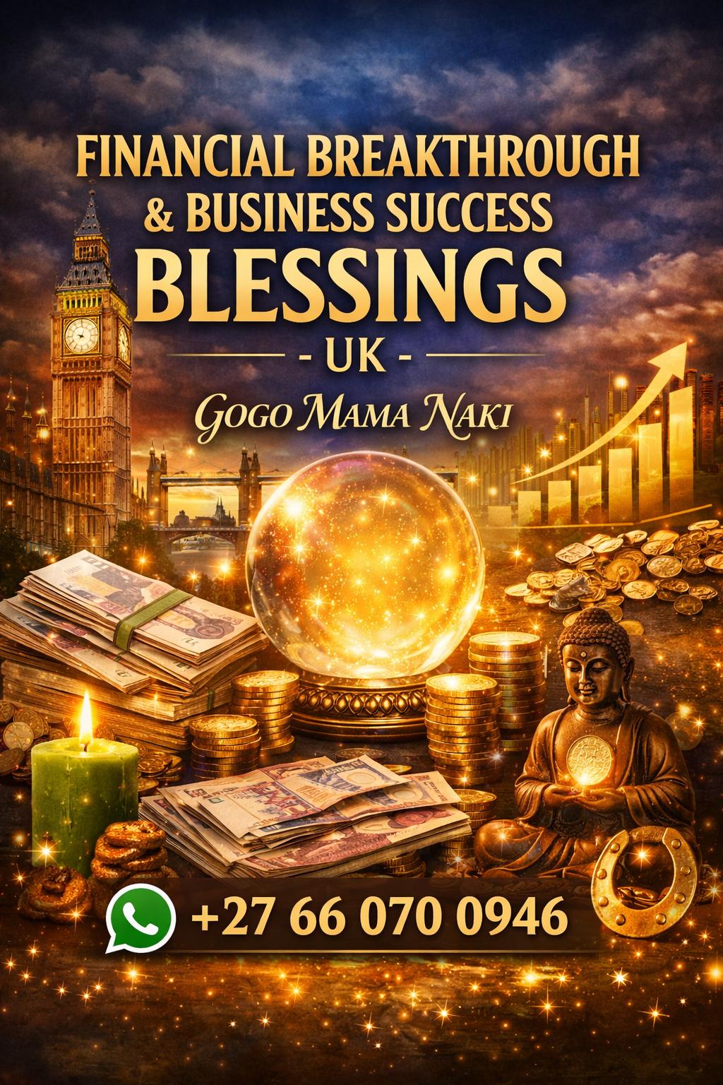 Financial Breakthrough & Business Success Blessings – UK