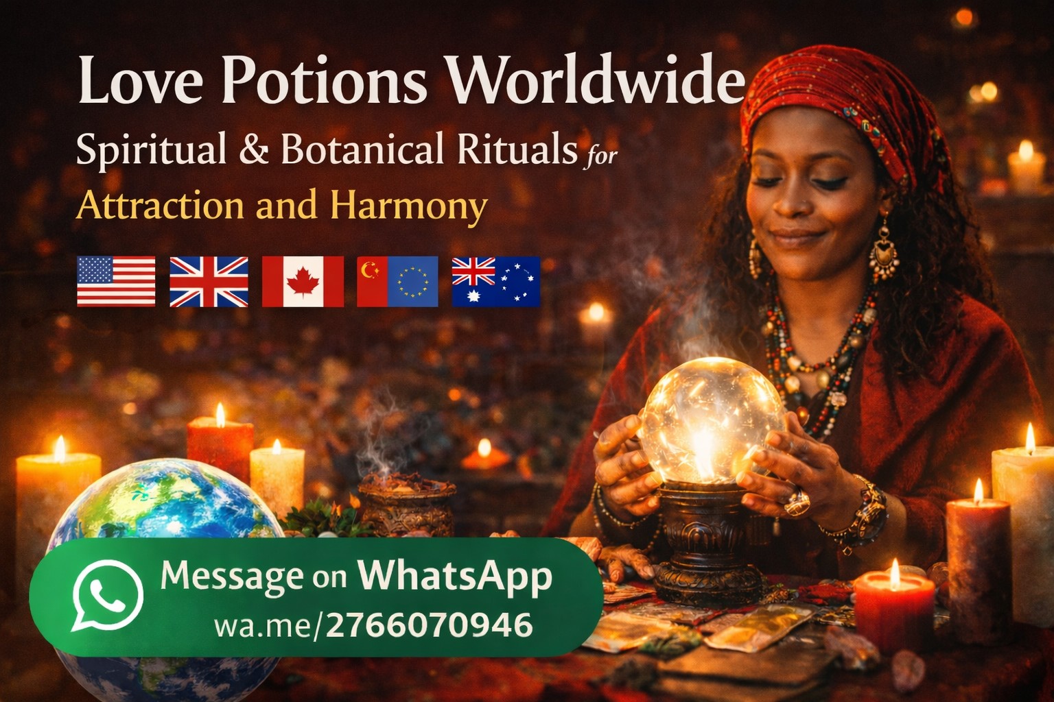 Love Energy Healing USA- Spiritual & Botanical Rituals for Attraction and Harmony