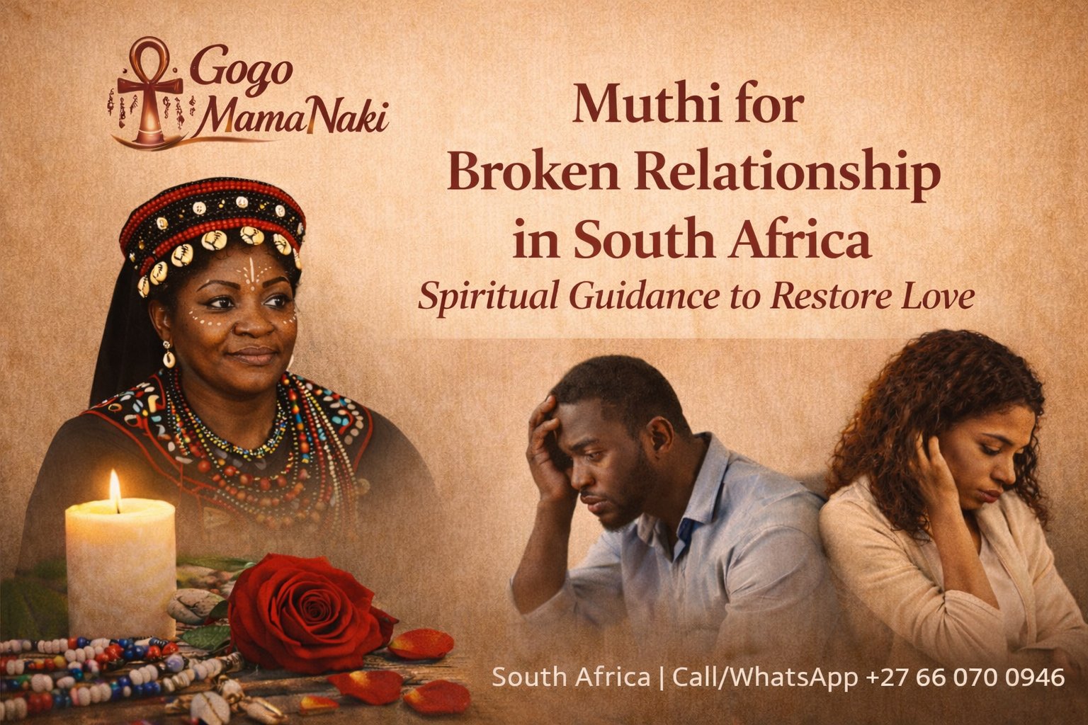 Muthi for Broken Relationship in South Africa – Spiritual Guidance to Restore Love. GOGO MAMA NAKI