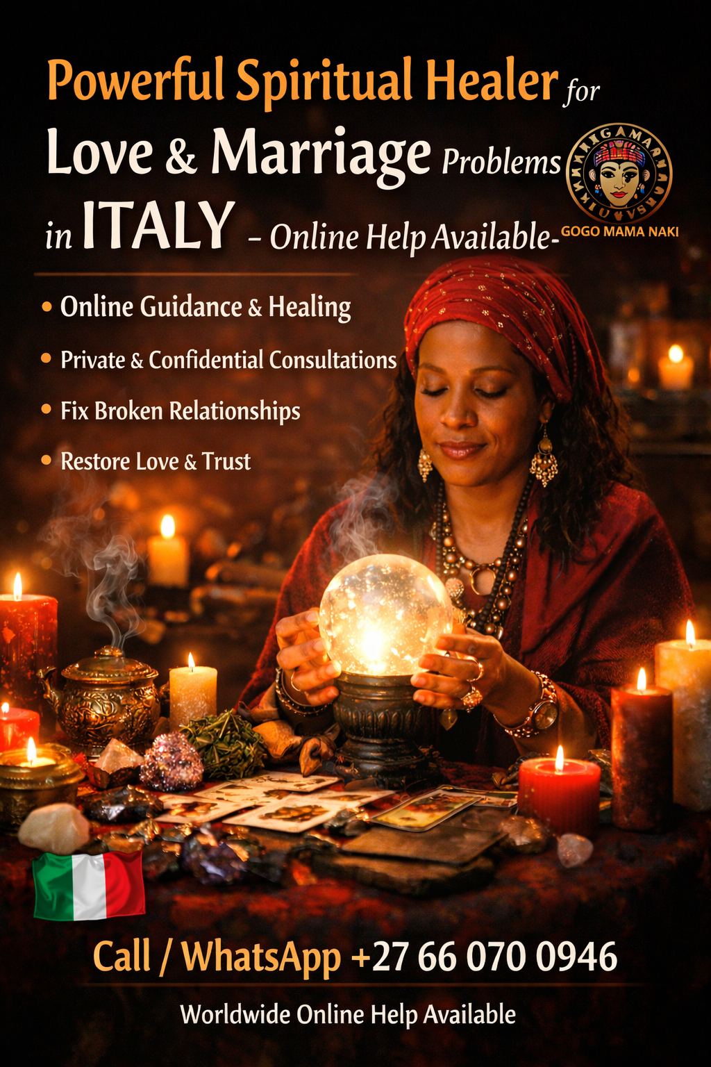 Online Marriage Guidance Italy– Online Help Available